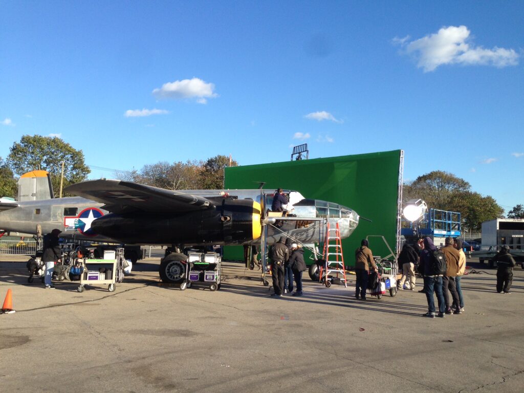 American Airpower Museum B25 used in film